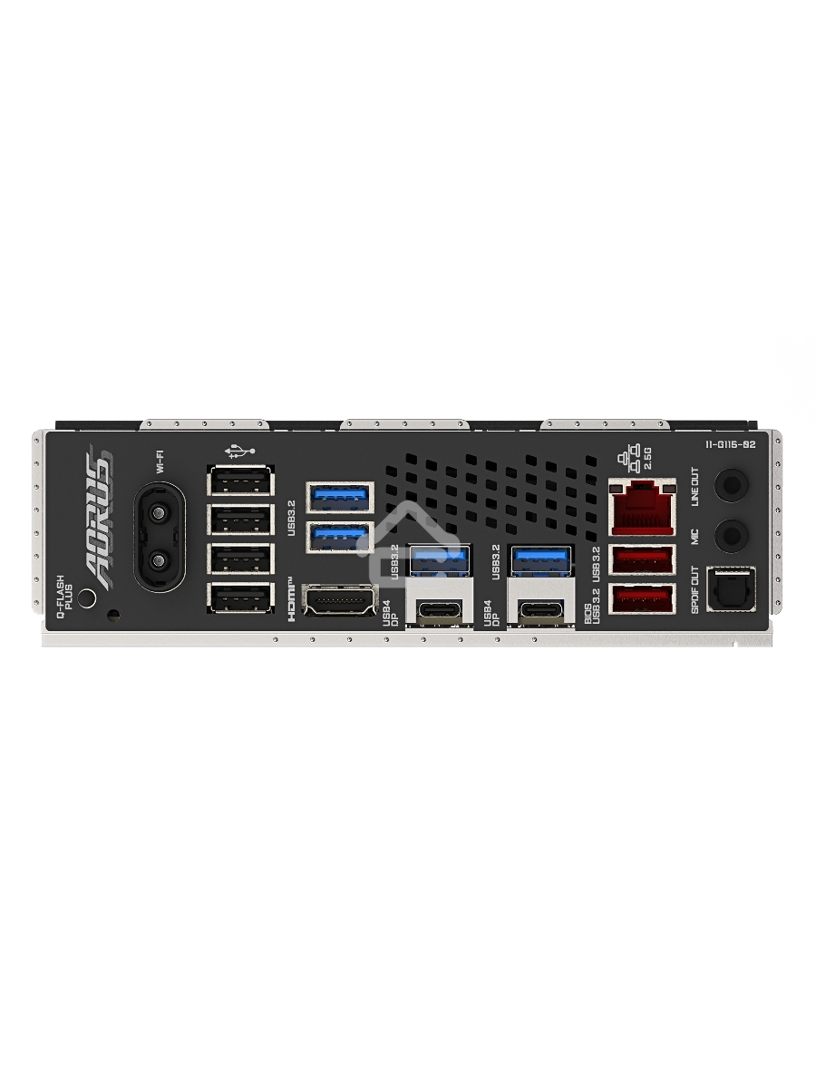 Материнская плата Gigabyte X870 AORUS ELITE WIFI7, AM5, AMD X870, 4xDDR5, 4xSATA, 4xM.2, 1xPCI-E 5.0 x16, 1xPCI-E 4.0 x4, 1xPCI-E 3.0 x2, 1xHDMI, 1x 2.5Gb LAN, 4xUSB-A 3.2 Gen 1, 2xUSB-A 3.2 Gen 2, 4xUSB-A 2.0, 2xUSB-C 4.0, 2x3.5 мм, 7.1, ATX