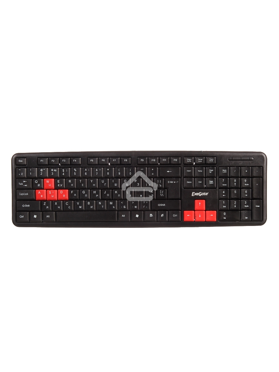 Клавиатура ExeGate LY-403 (EX264080RUS) проводная, USB, черный