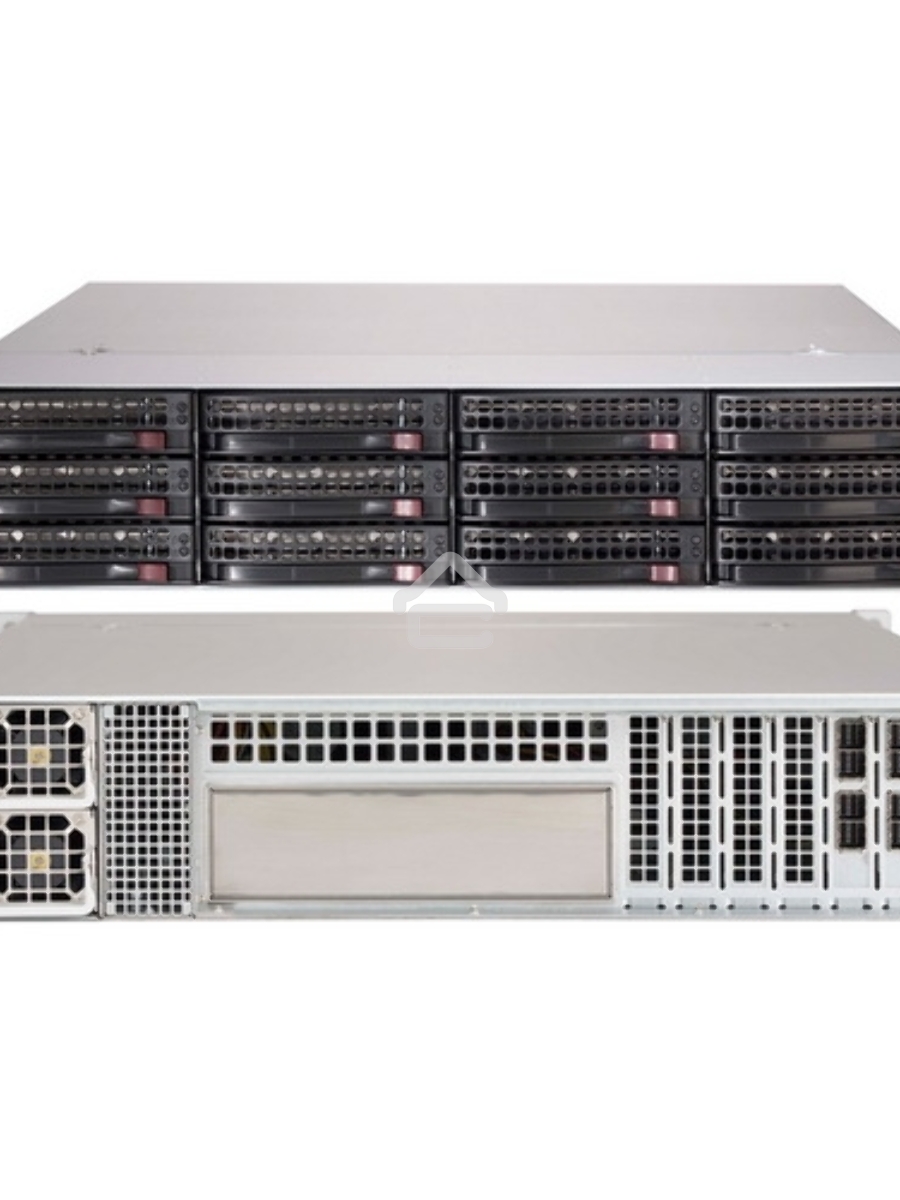 Корпус SuperMicro CSE-826BE2C-R741JBOD 2x740W черный