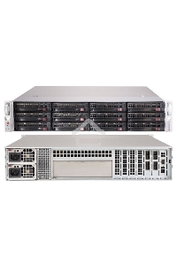 Корпус SuperMicro CSE-826BE2C-R741JBOD 2x740W черный