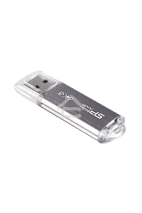 Флэш Диск Silicon Power USB Drive 64Gb Ultima II SP064GBUF2M01V1S {USB2.0, Silver}