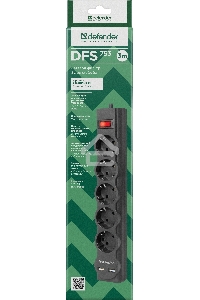 Сетевой фильтр Defender 3M DFS 753 5OUTL.