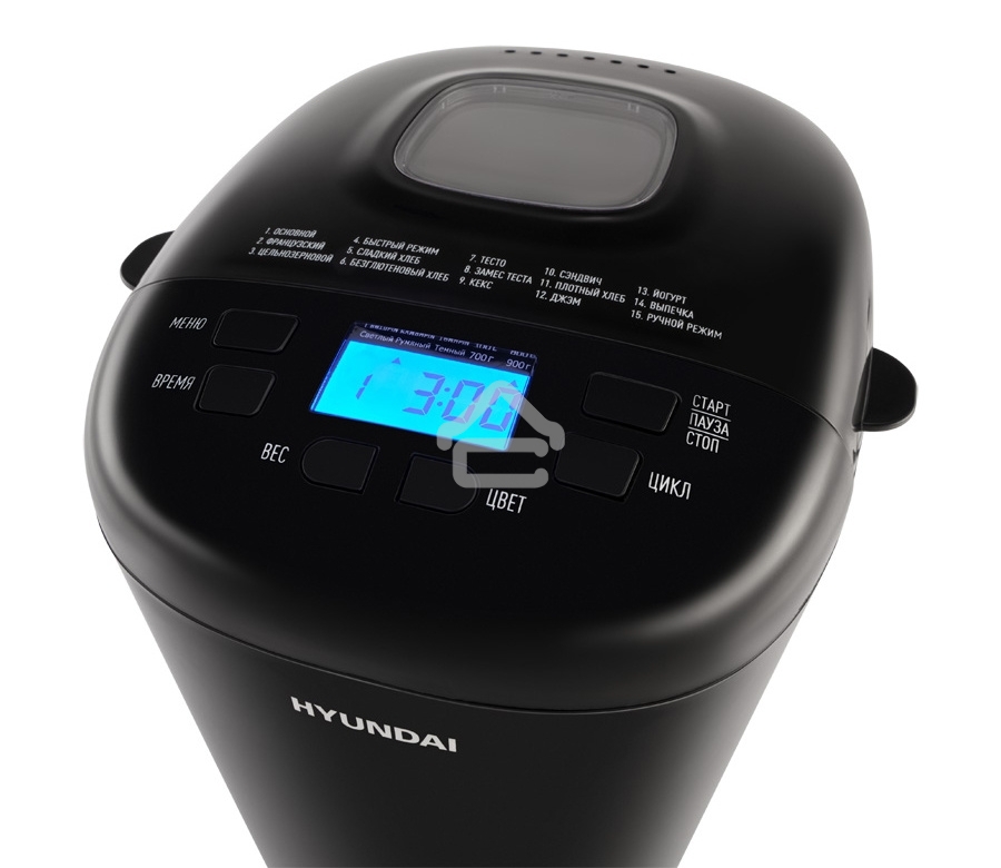 Хлебопечка Hyundai HYBM-P0513 550 Вт, черный