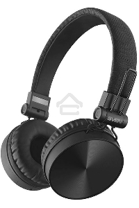 Наушники с микрофоном SVEN AP-B500MV черный  Bluetooth