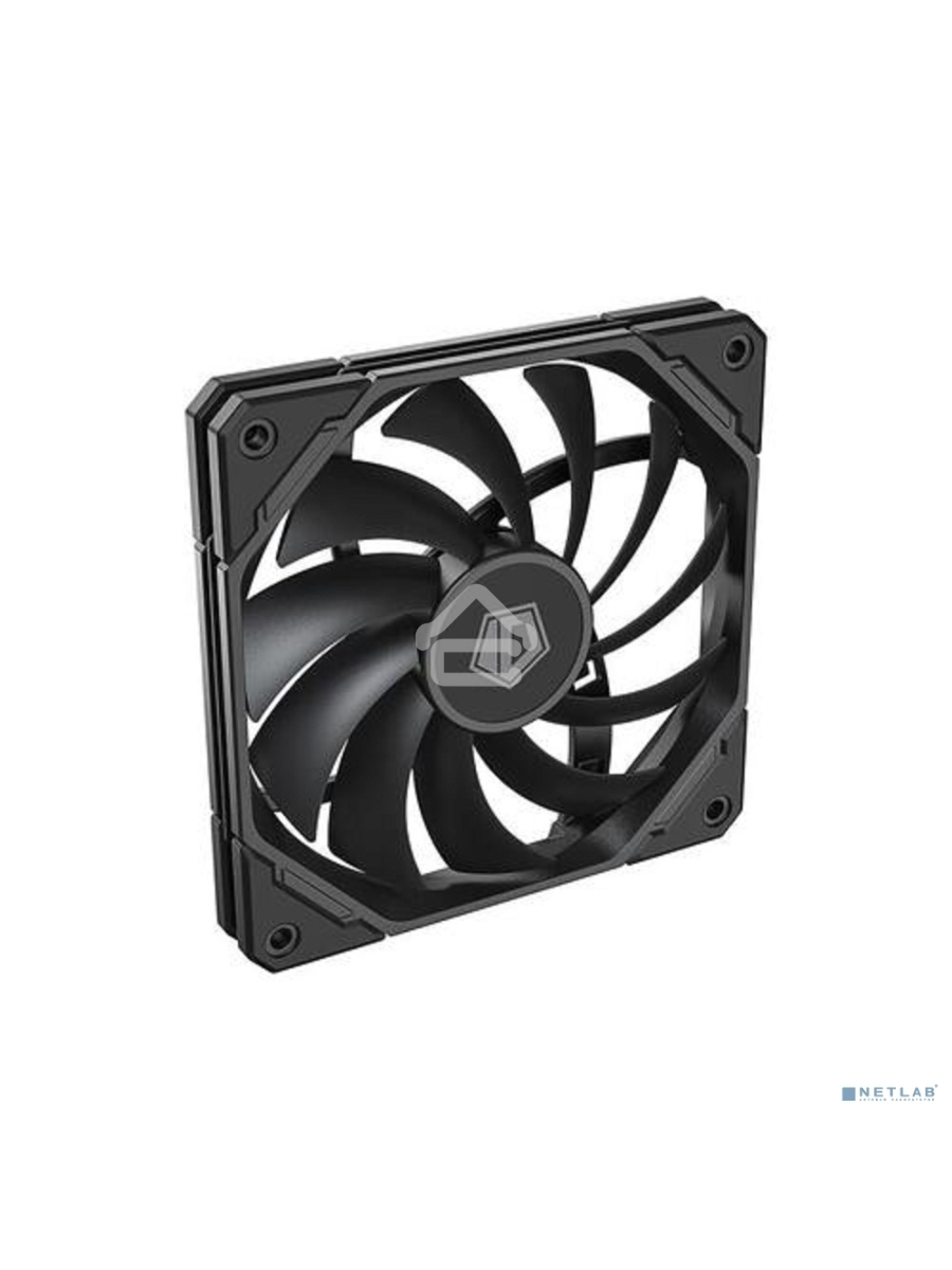 Вентилятор для корпуса ID-Cooling TF-12015-K черный, 120 мм, 2200 об/мин, 32.3 дБ, 4 pin