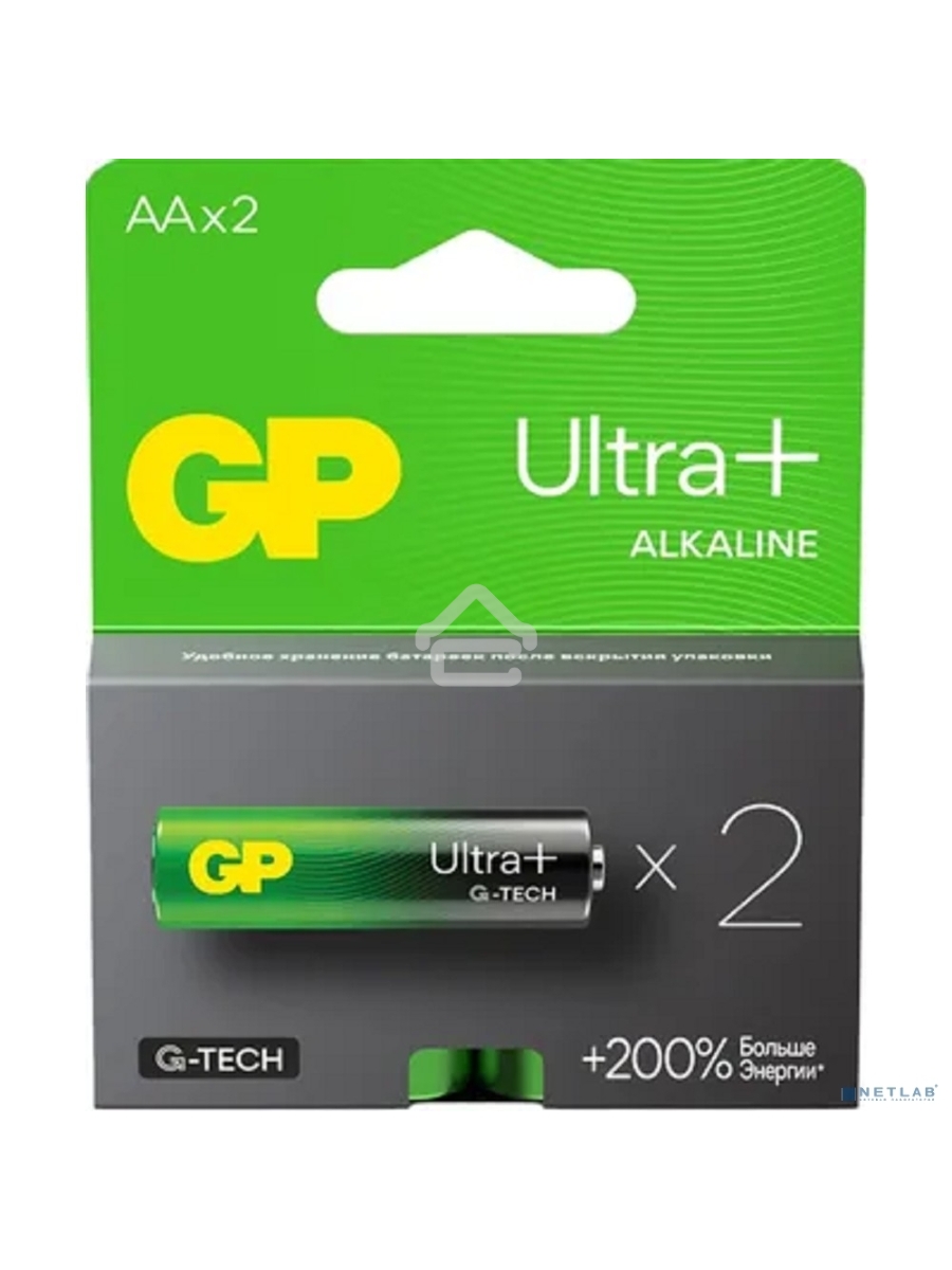 Батарея GP 15AUPA21-2CRSB2 20/160 Ultra Plus (2 шт.в блистре)