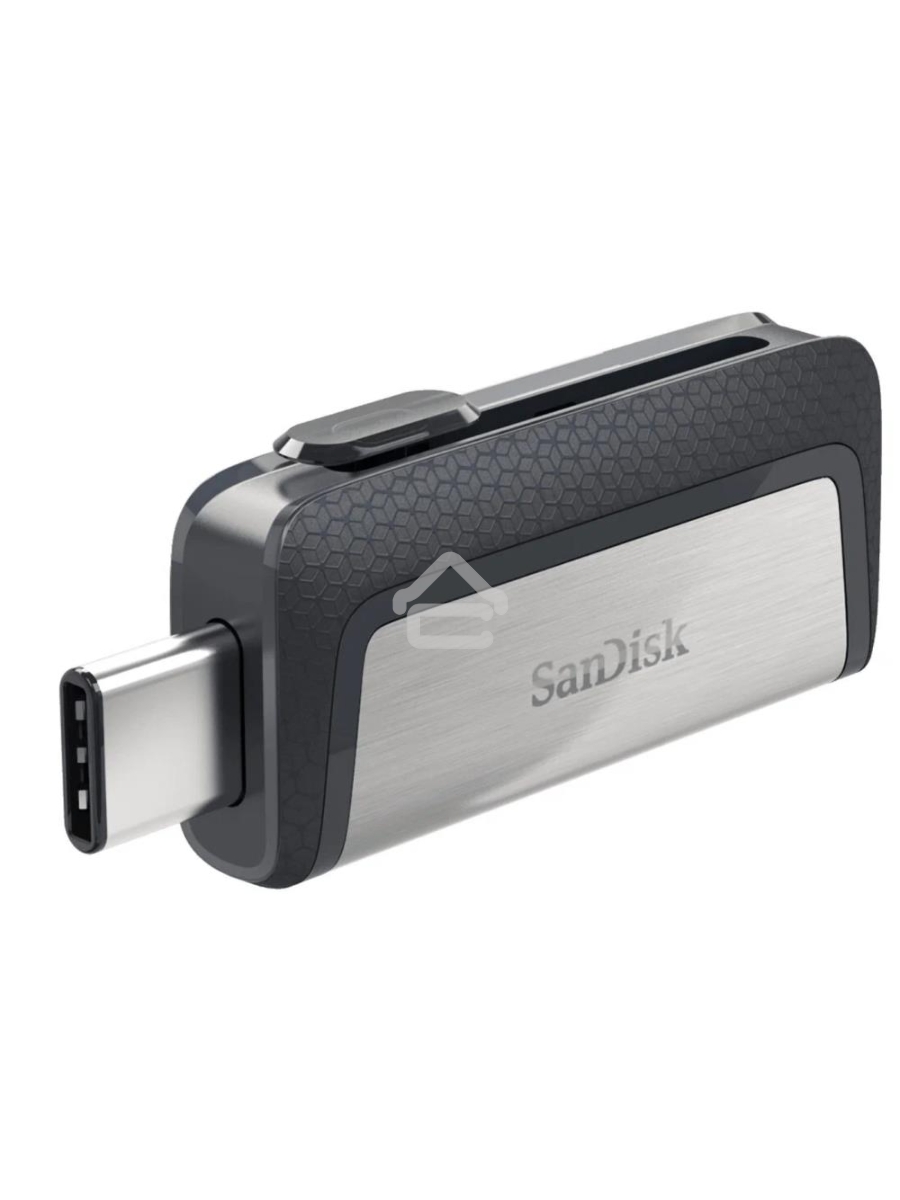 Флеш диск Sandisk 32Gb Ultra Dual SDDDC2-032G-G46 USB3.0 серый/узор