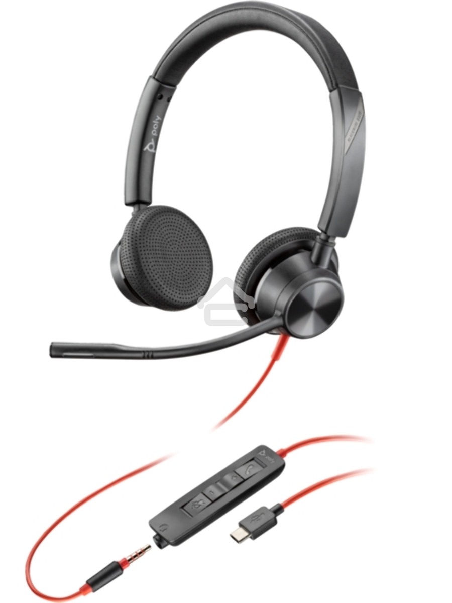Гарнитура проводная Poly BW 3325 -M USB-C HS +USB-C/A