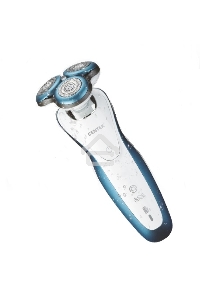 Бритва Centek CT-2163 (серебр) ротор, +ВЛАЖНОЕ БРИТЬЁ, 3 плав.головки, 2-йные лезвия, до 40 мин. раб
