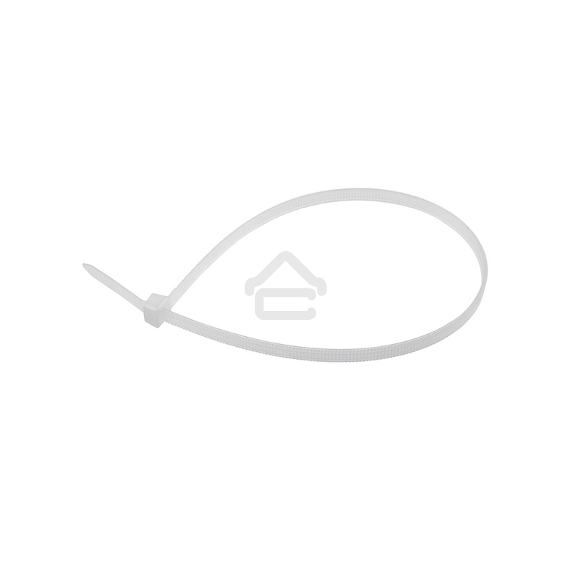 Хомут-стяжкa нейлоновая с тройным замком Rexant 200x4,8 мм, белая, упаковка 100 шт.