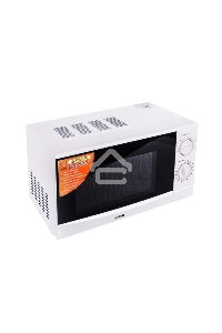 Микроволновая печь Mystery MMW-2012 белый, 20 л, 800 Вт, переключатели - поворотный механизм
