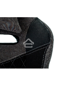 Кресло игровое Бюрократ VIKING 6 KNIGHT B FABRIC черный крестовина металл/пластик