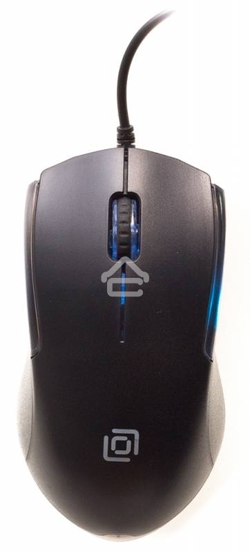 Мышь проводная Oklick 245M черный, 1000 dpi, USB, кнопки - 3