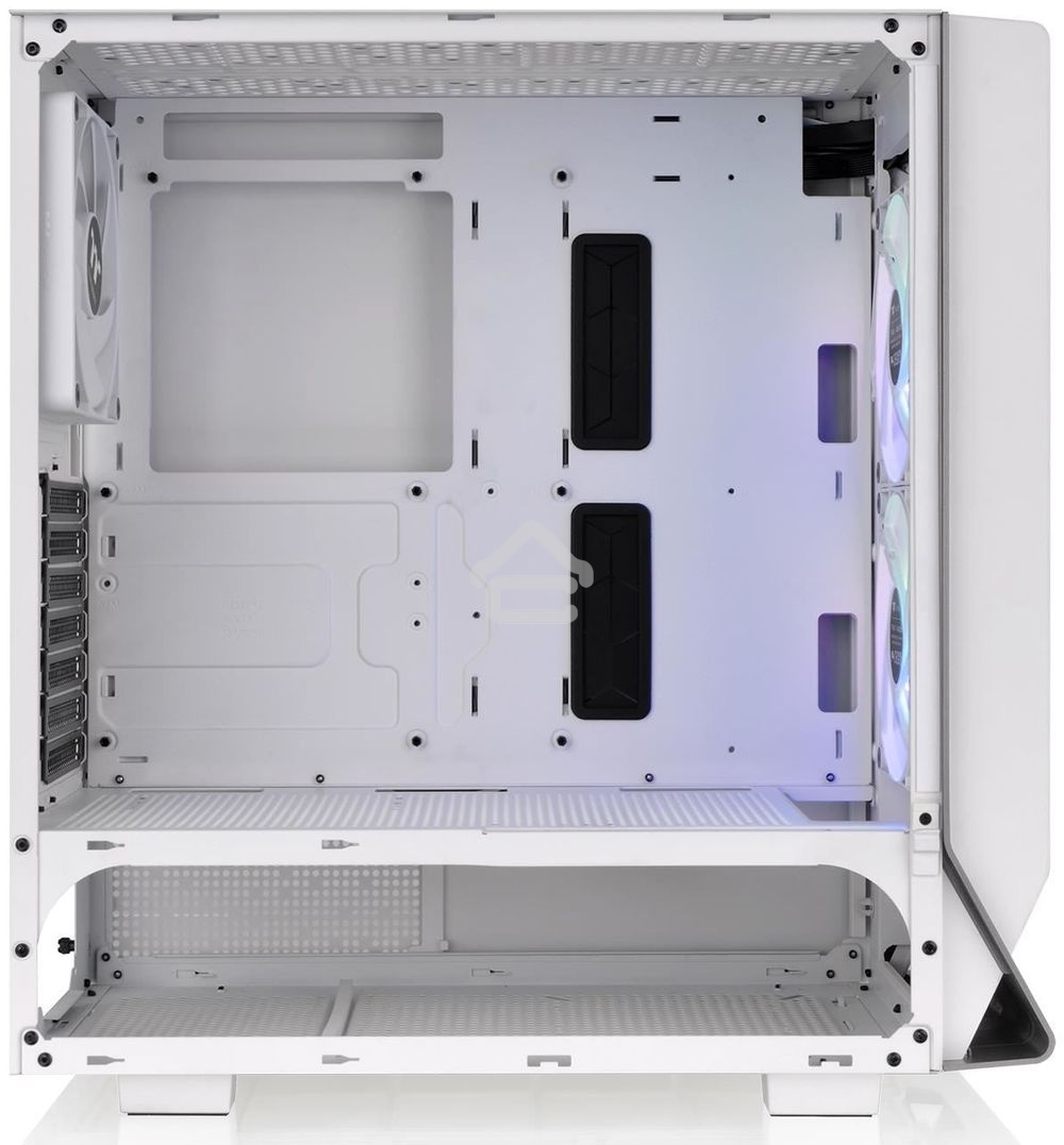 Компьютерный корпус Thermaltake Ceres 300 TG ARGB белый без БП ATX 3x140мм 2xUSB 3.0 1xUSB3.1 audio bott PSU