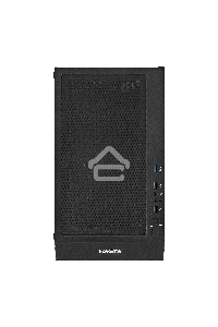 Компьютерный корпус Miditower ExeGate EVO-5001A (ATX, без БП, 2*USB+1*USB3.0+HD Audio, черный, 3 вент.12см с RGB подсветкой, боковая панель - закаленное стекло)