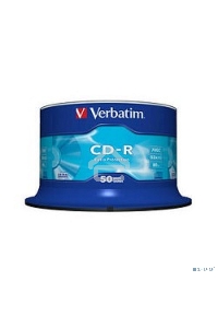 Диск CD-R Verbatim 700Mb 52x Cake Box (50шт) (43351)