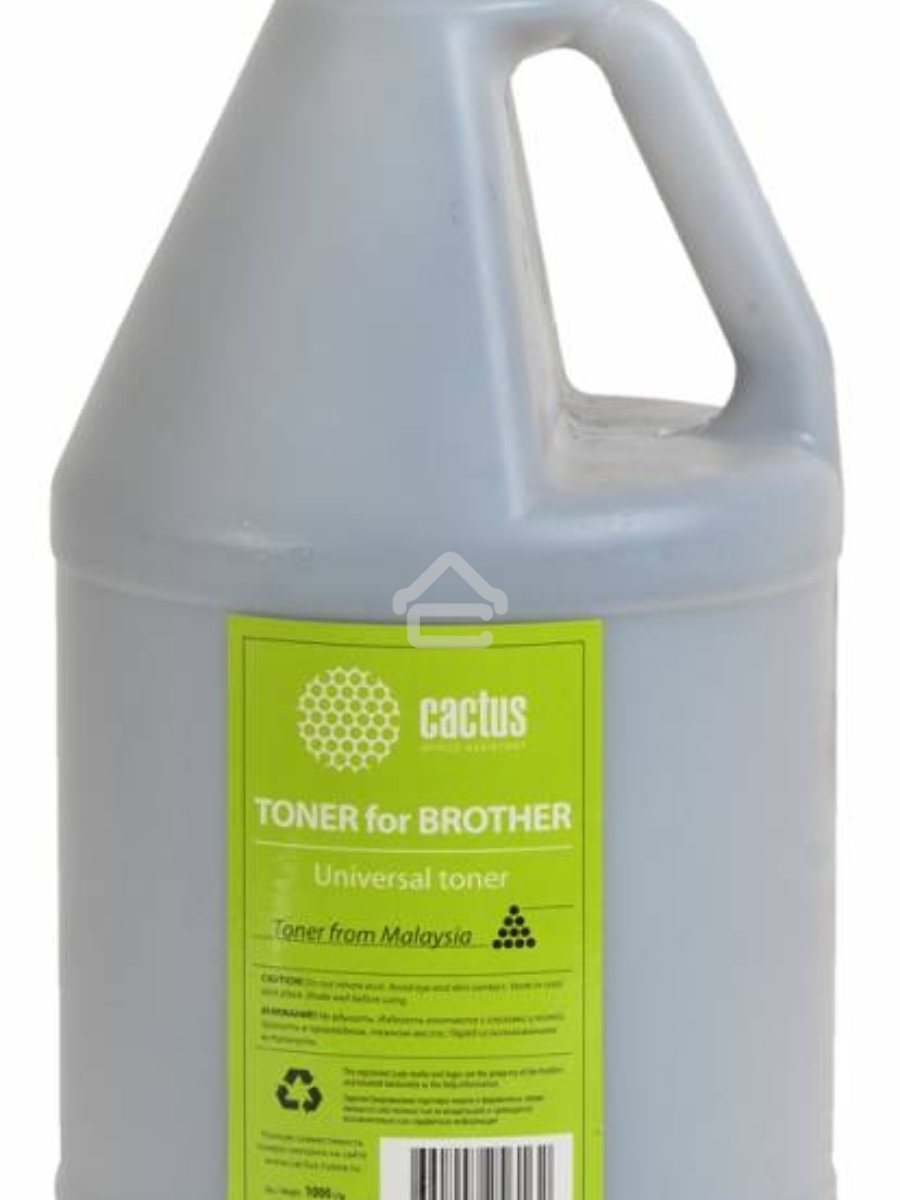 Тонер Cactus CS-TBR-1000 черный (флакон 1000гр) Universal toner для Brother