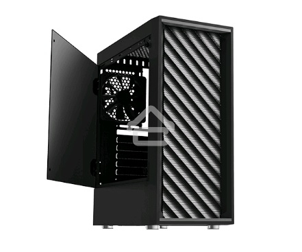 Компьютерный корпус ZALMAN T7, ATX, BLACK, WINDOW, 2xCOMBO (3.5