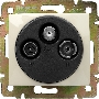 Розетка Legrand 774335 TV-RD-SAT Valena звезда 1,5Дб 2400МГц (слоновая кость)