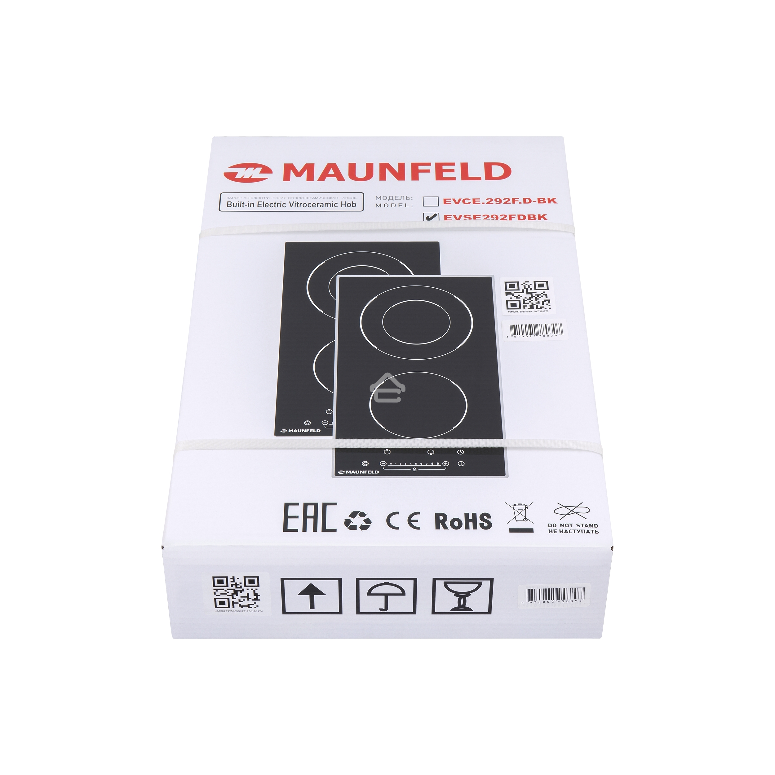 Варочная поверхность Maunfeld EVSE292FDBK черный