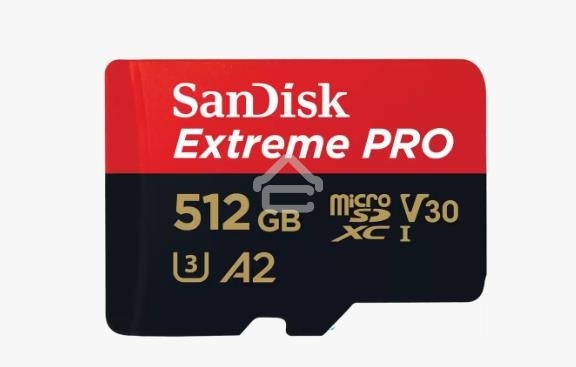 Флеш карта microSD 512GB SanDisk microSDXC Class 10 UHS-I A2 C10 V30 U3 Extreme Pro (SD адаптер) 200MB/s