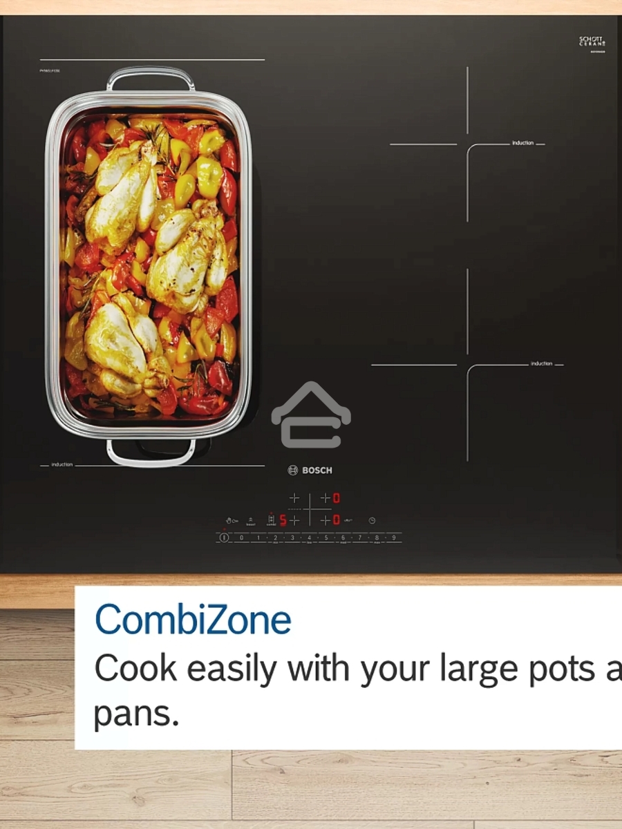 Индукционная варочная поверхность Bosch PVQ631HC1E черный