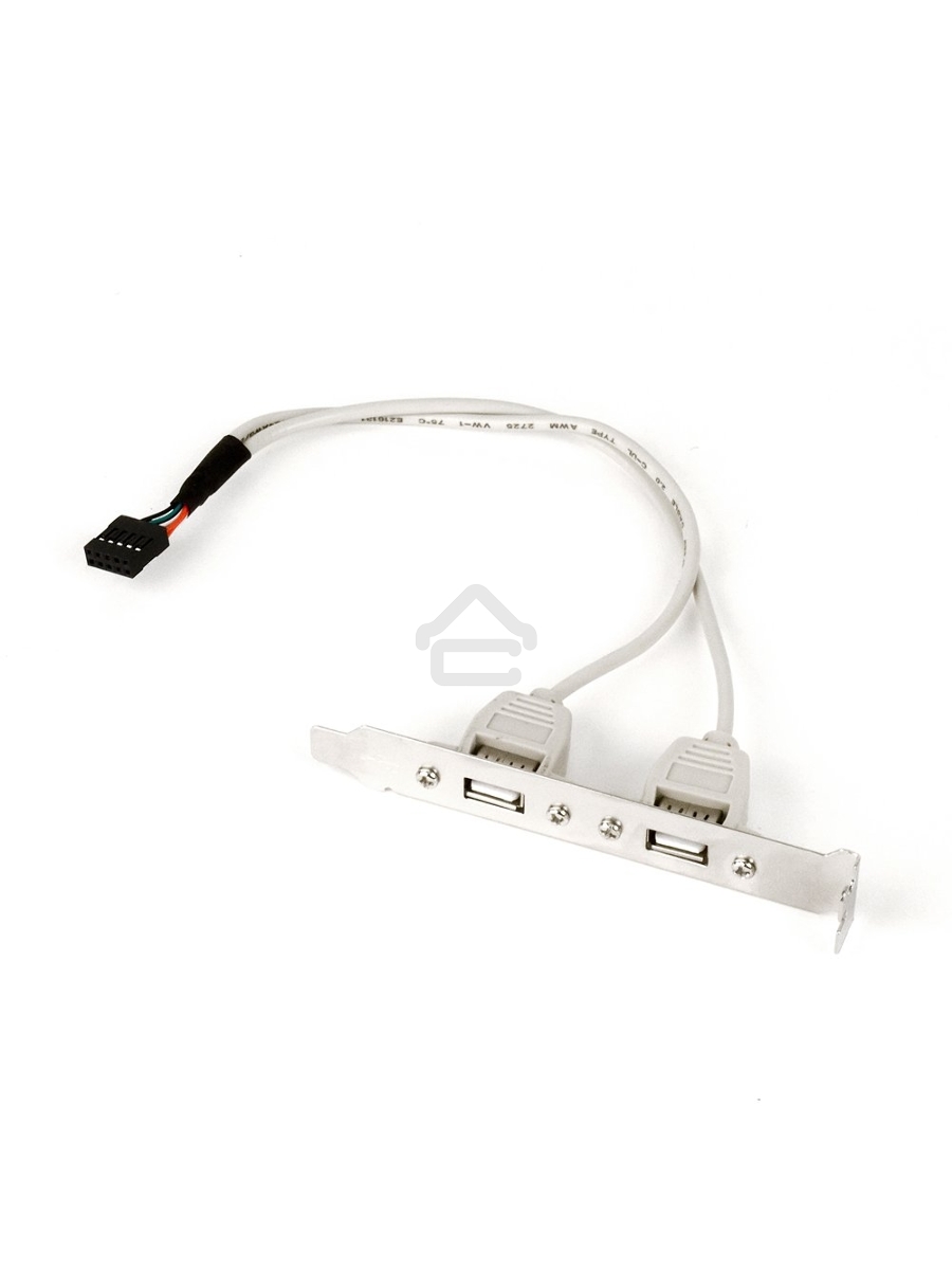 Планка в сист. блок на 2 USB2,0, Gembird 