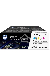 Картридж лазерный набор HP CF370AM № 305A голубой/пурпурный/желтый CLJ M451 (CE411A+CE412A+CE413A)
