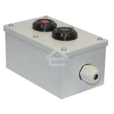 Пост кнопочный ПКУ-15-21.121-54 У2 (1хВК30-10-11110-54 (1з+1р) черный + 1хВК30-10-11110-54 (1з+1р) красн. + PG-19) пост управления Электротехник ET054487