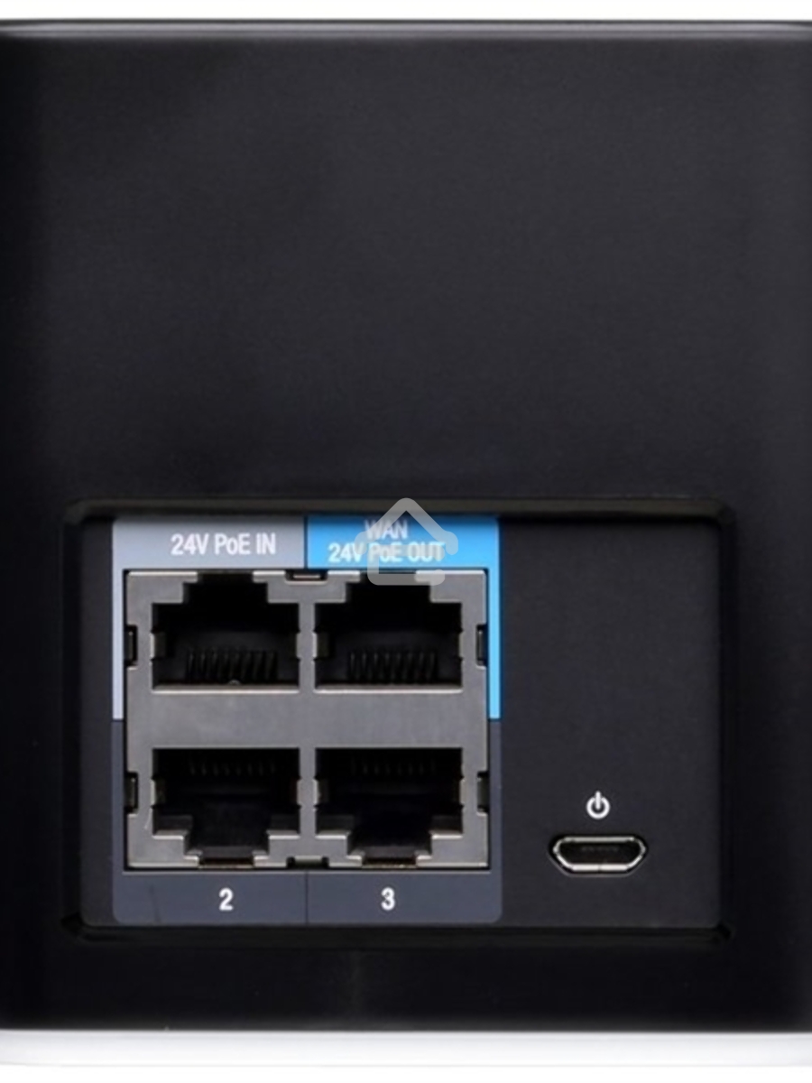 Роутер Wi-FiUBIQUITI ACB-AC-EU 2.4+5 ГГц, 4х 1G RJ45, PoE Pass-Through