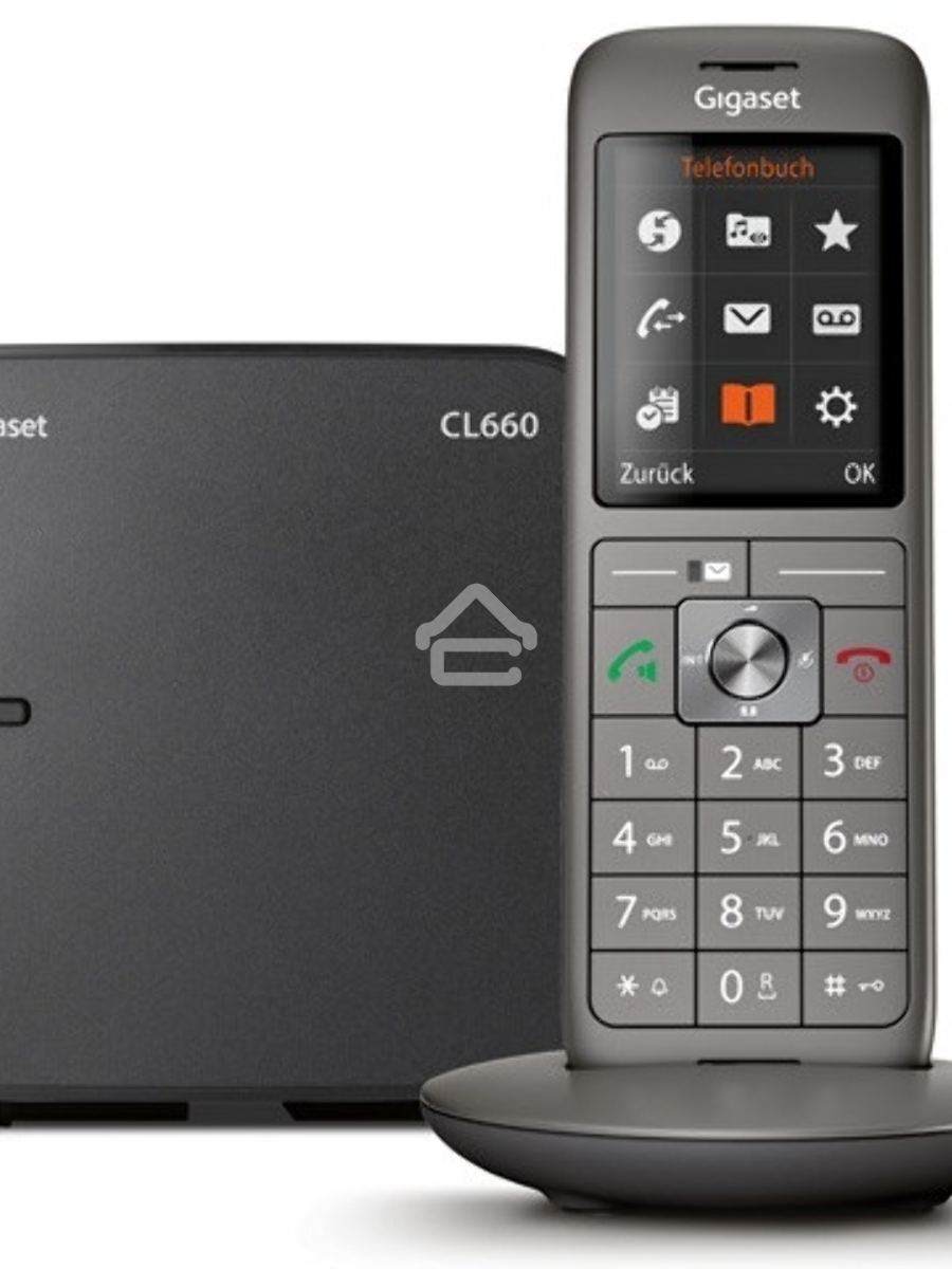 Р/Телефон Dect Gigaset CL660A черный автооветчик АОН