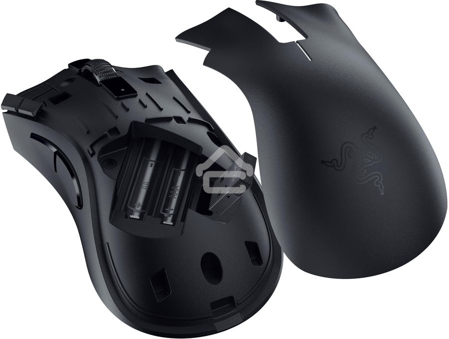 Мышь беспроводная Razer DeathAdder V2 X Hyperspeed черный, 14000 dpi, радиоканал, Bluetooth, USB, кнопки - 7