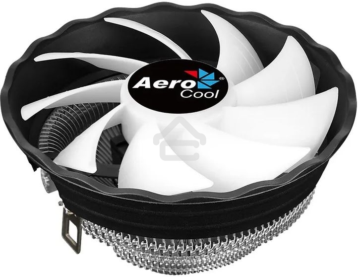 Кулер для процессора Aerocool/Formula Air Frost Plus серебристый, 120 мм, алюминий, 1500 об/мин, 24.2 дБ, 3 pin, 110 Вт, 70 мм