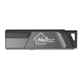 Флешка USB R/W R/W Netac U336S 16Gb <NT03U336S-016G-30BK>, USB3.0, пластиковая с защитой от записи