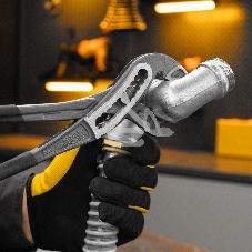 Клещи переставные Denzel обливные рукоятки, 300 мм