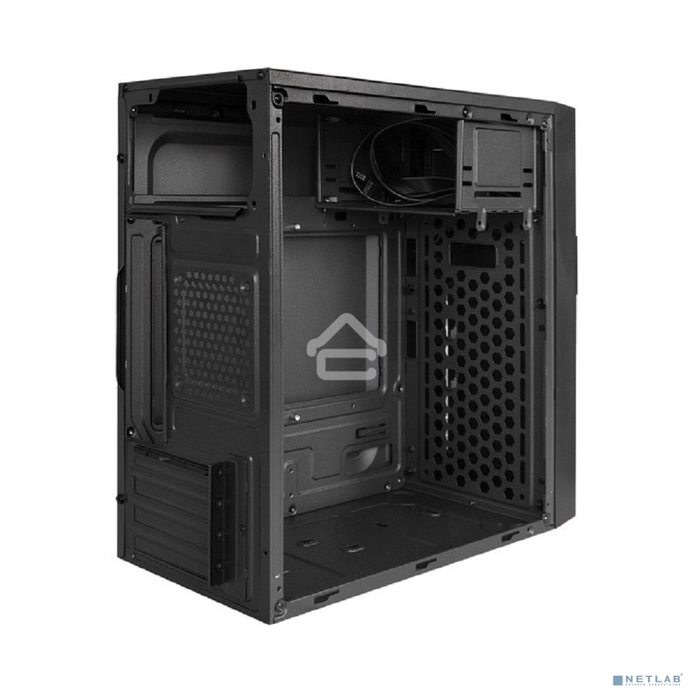 Компьютерный корпус Minitower ExeGate EX291146RUS BAA-105U2-01-AAA400 (mATX, БП AAA400 с вент. 8см, 2*USB+2*USB 3.0, аудио, черный)