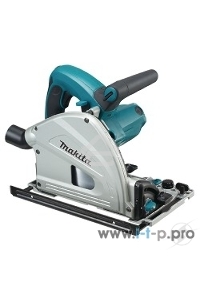 Пилы электрические дисковые, торцовочные Makita SP6000 Пила диск погружн,{1300Вт,2000-5200об\м,диск-ф165х20мм,рез-56мм,4.1кг,кор,плавный пуск}