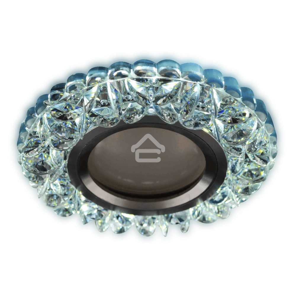 Светильник Hiper Светильник встраиваемый прозрачный H071-1 MR16+3Вт LED Диаметр 9,5см LED + GU5.3