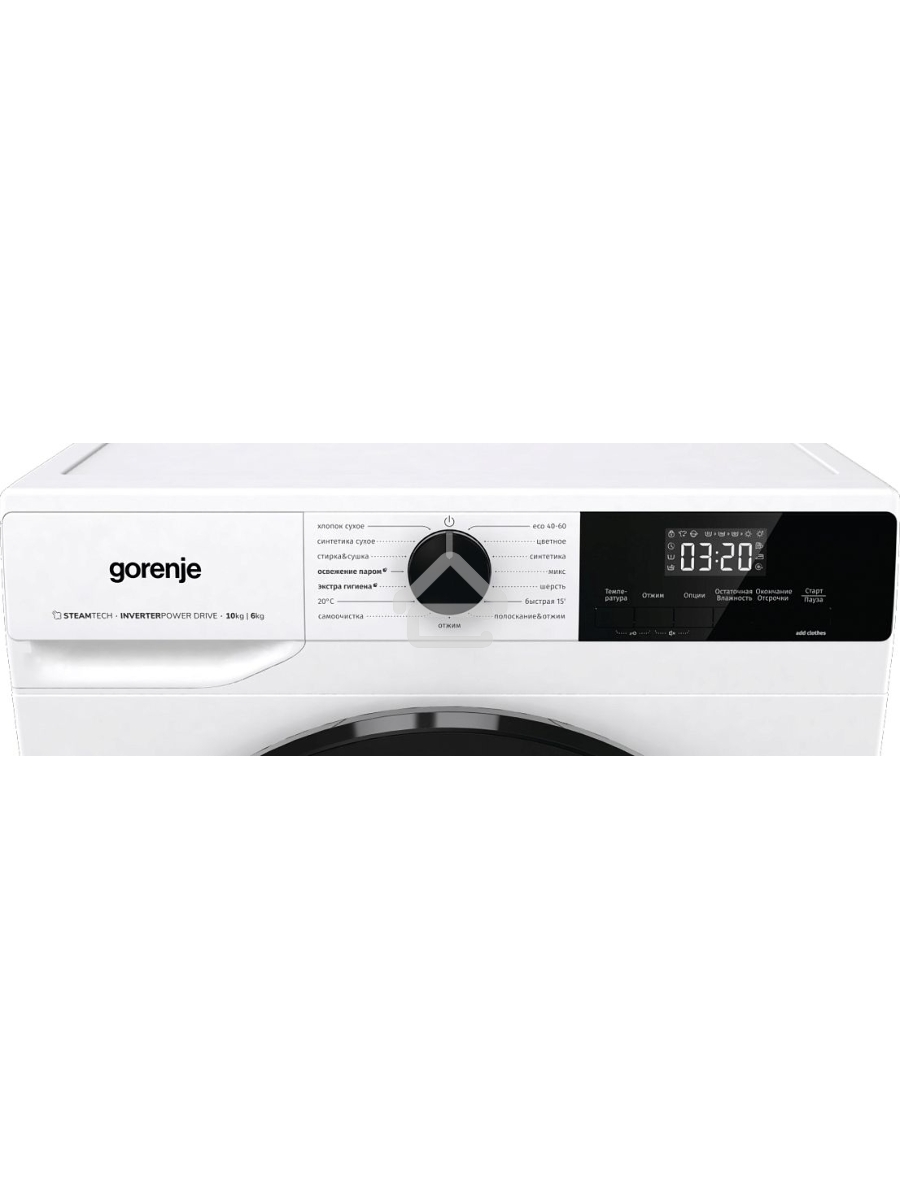 Стирально-сушильная машина Gorenje W1D2A164ADS (20010443) белый загр. фронтальная макс.: 10 кг 1400об/мин класс: А