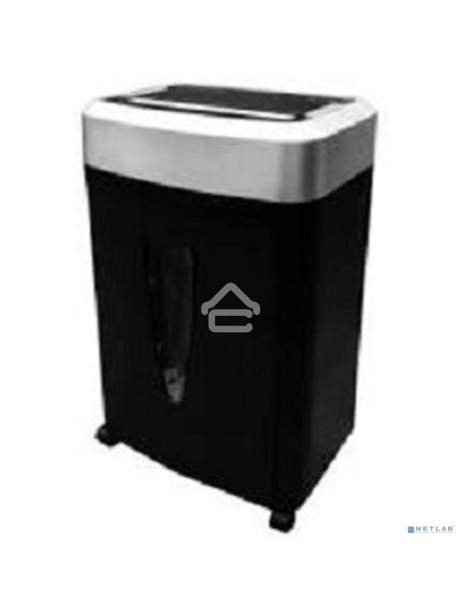 Шредер Office Kit S190 (2х2) черный (секр.P-7) фрагменты 7лист. 20лтр.