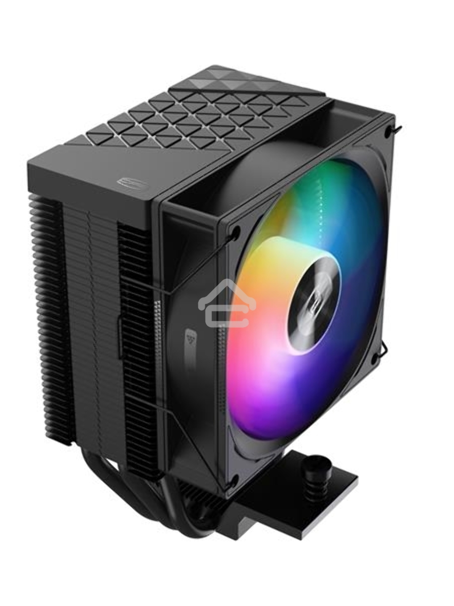 Кулер для процессора PCCooler R300 ARGB BK черный 92мм алюминий+медь 2200rpm 30db 4-pin 150W 133мм