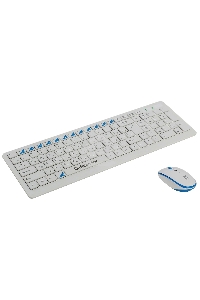 Клавиатура + мышь Defender  Skyline 895 Nano W (Белый) Кл:104, 1000/1500/2000dpi