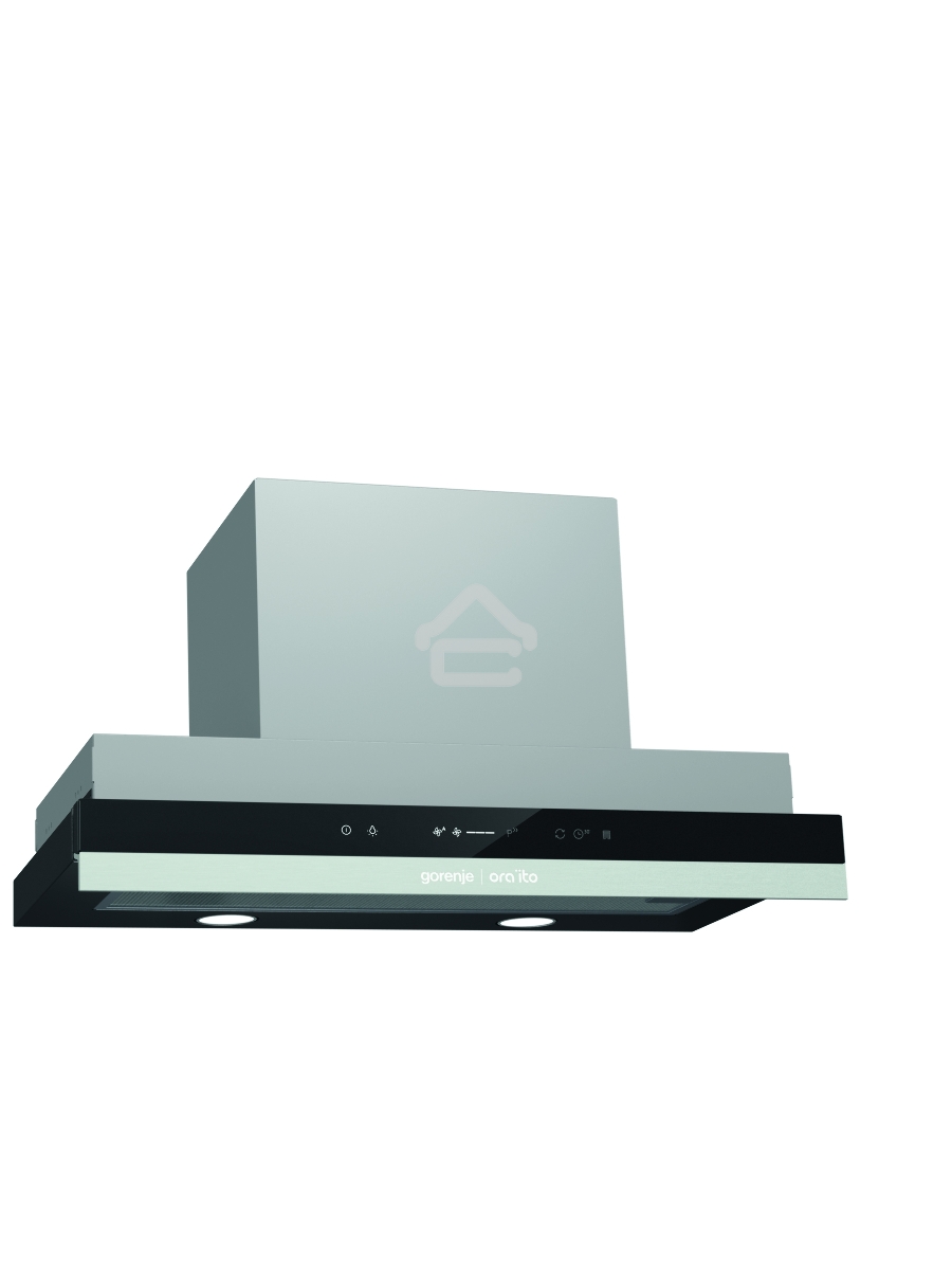 Вытяжка встраиваемая Gorenje BHP643ORAB черный управление: сенсорное (1 мотор)