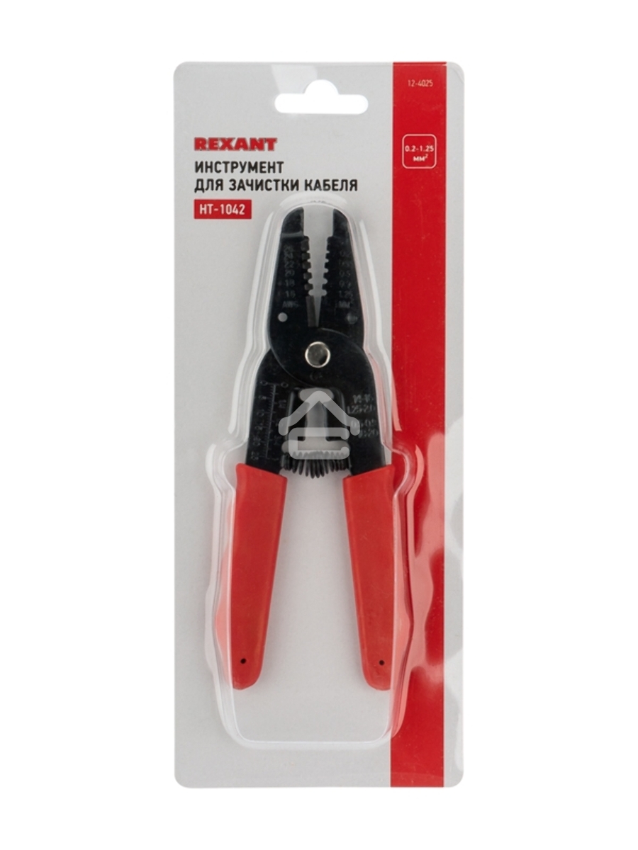 Инструмент для зачистки кабеля Rexant HT-1042 0.20-1.25 мм