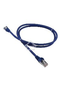 Патч-корд LANMASTER LSZH FTP кат.5e, 3.0 м, синий
