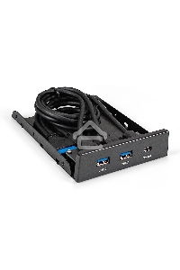 Планка USB на переднюю панель ExeGate U3H-616, 3,5