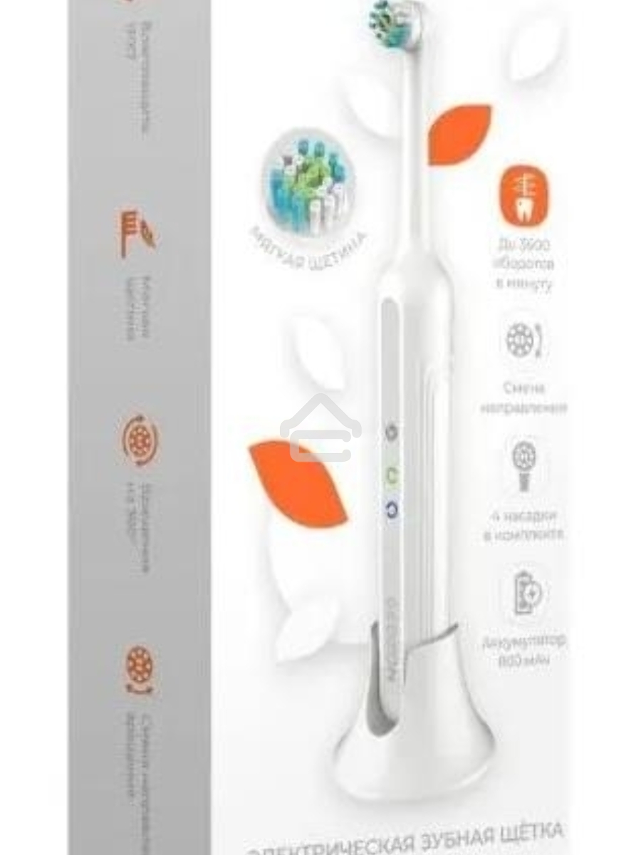 Электрическая зубная щетка GEOZON CORAL G-HL11WHT WHITE