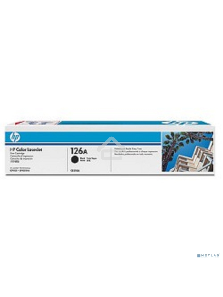 Картридж лазерный HP CE310A черный LaserJet Pro CP1025 (1200стр.)