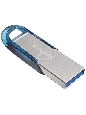 Флеш диск 128GB SanDisk CZ73 Ultra Flair, USB 3.0, Tropical Blue