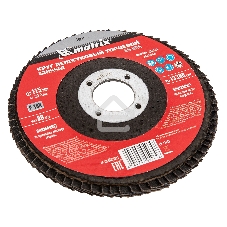 Круг лепестковый торцевой Matrix, P 100, 115 х 22,2 мм